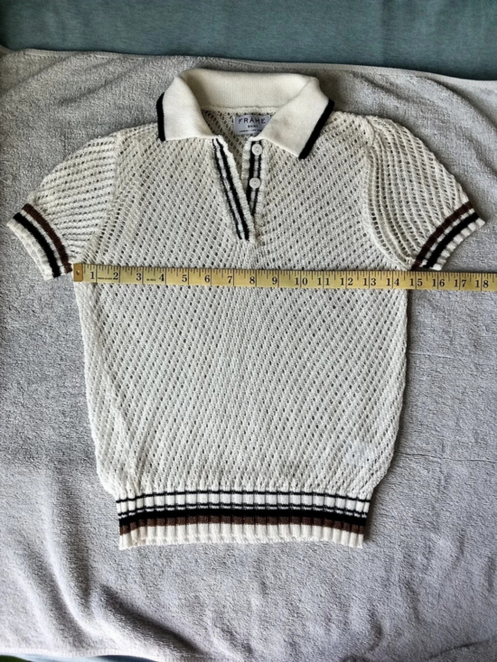 Frame Striped Knit Sweater Size XS